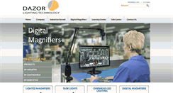 Desktop Screenshot of dazor.com
